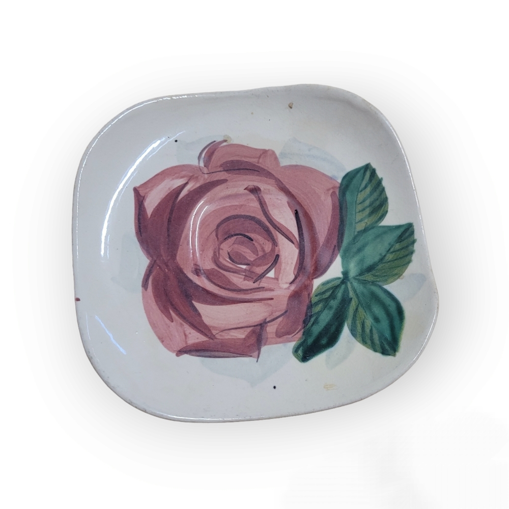 VTG Red wing Pottery Bread plate Lexington